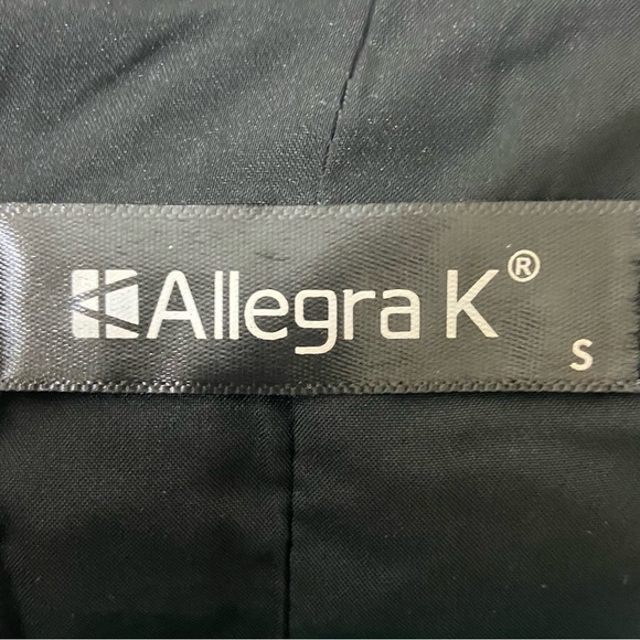 Allegra K Pinafore Mini Jumper School Girl Plaid Double Breast Y2K Preppy Small - Picture 13 of 16